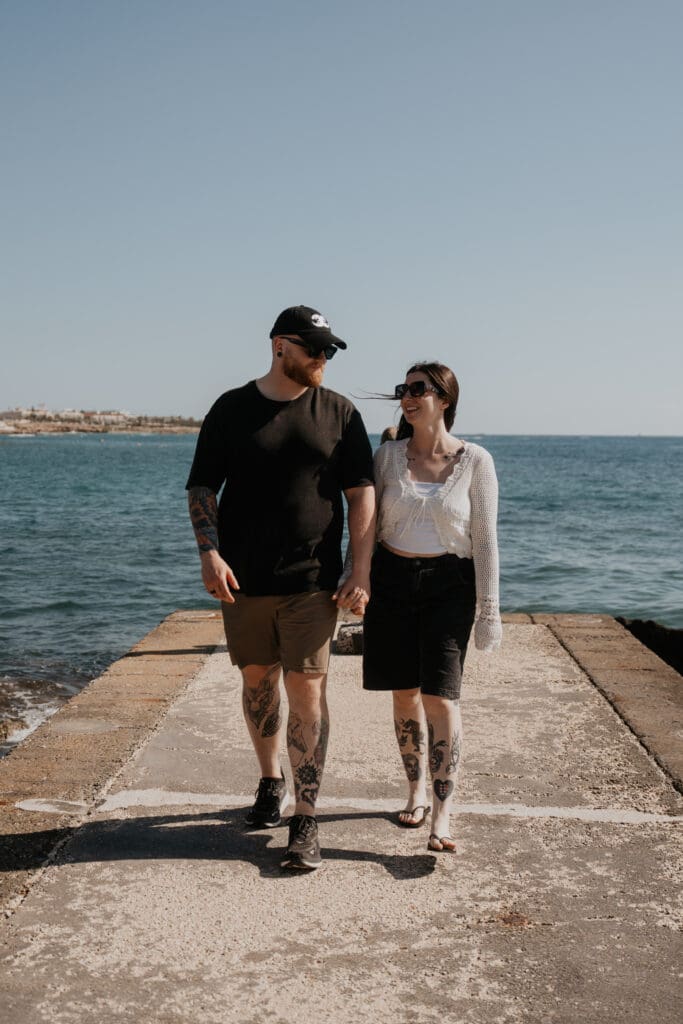 Engagement shoot in Paphos, Cyprus