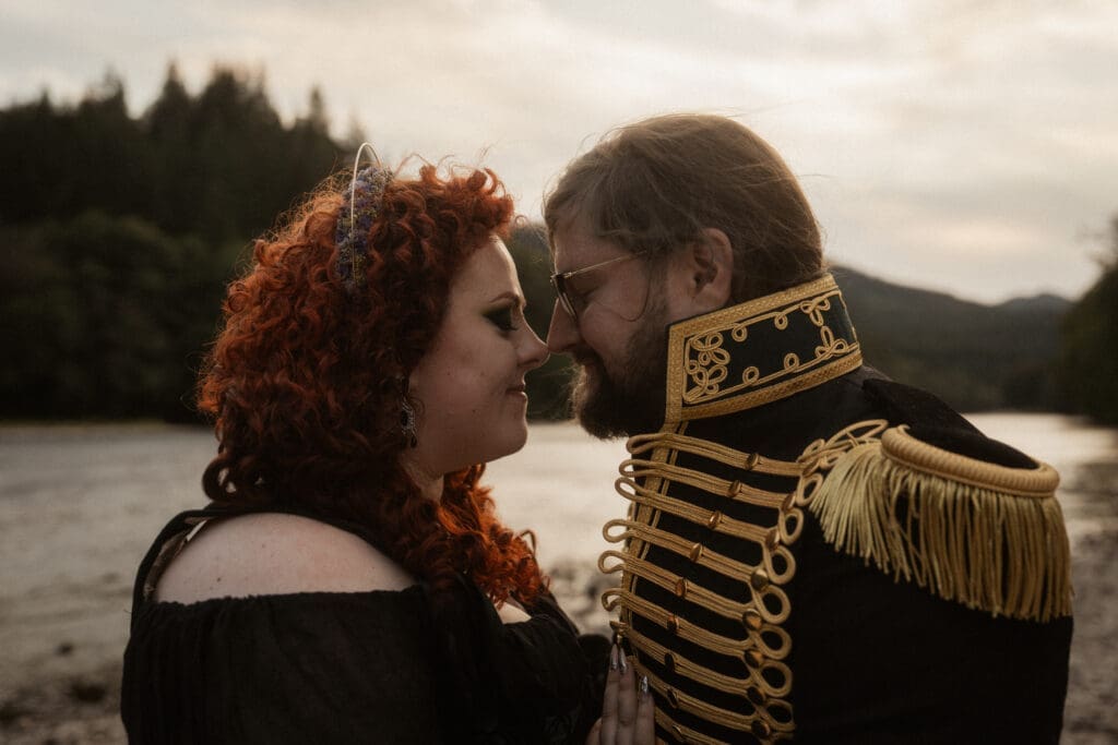 Scotland elopement wedding portraits