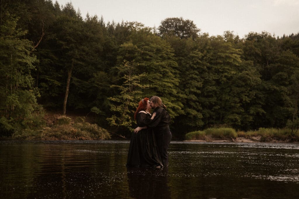 Scotland elopement wedding portraits